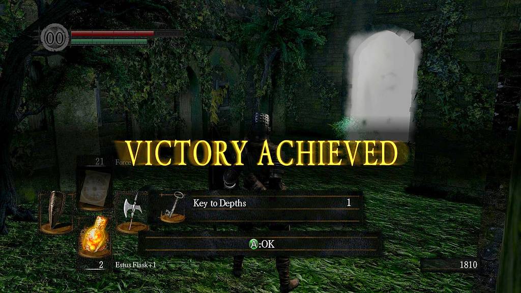 Capra Demon down